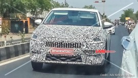 Skoda Slavia facelift tiếp tục lộ diện