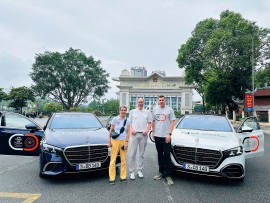 Đoàn xe hành trình toàn cầu kỷ niệm 140 năm Mercedes-Benz đến Việt Nam