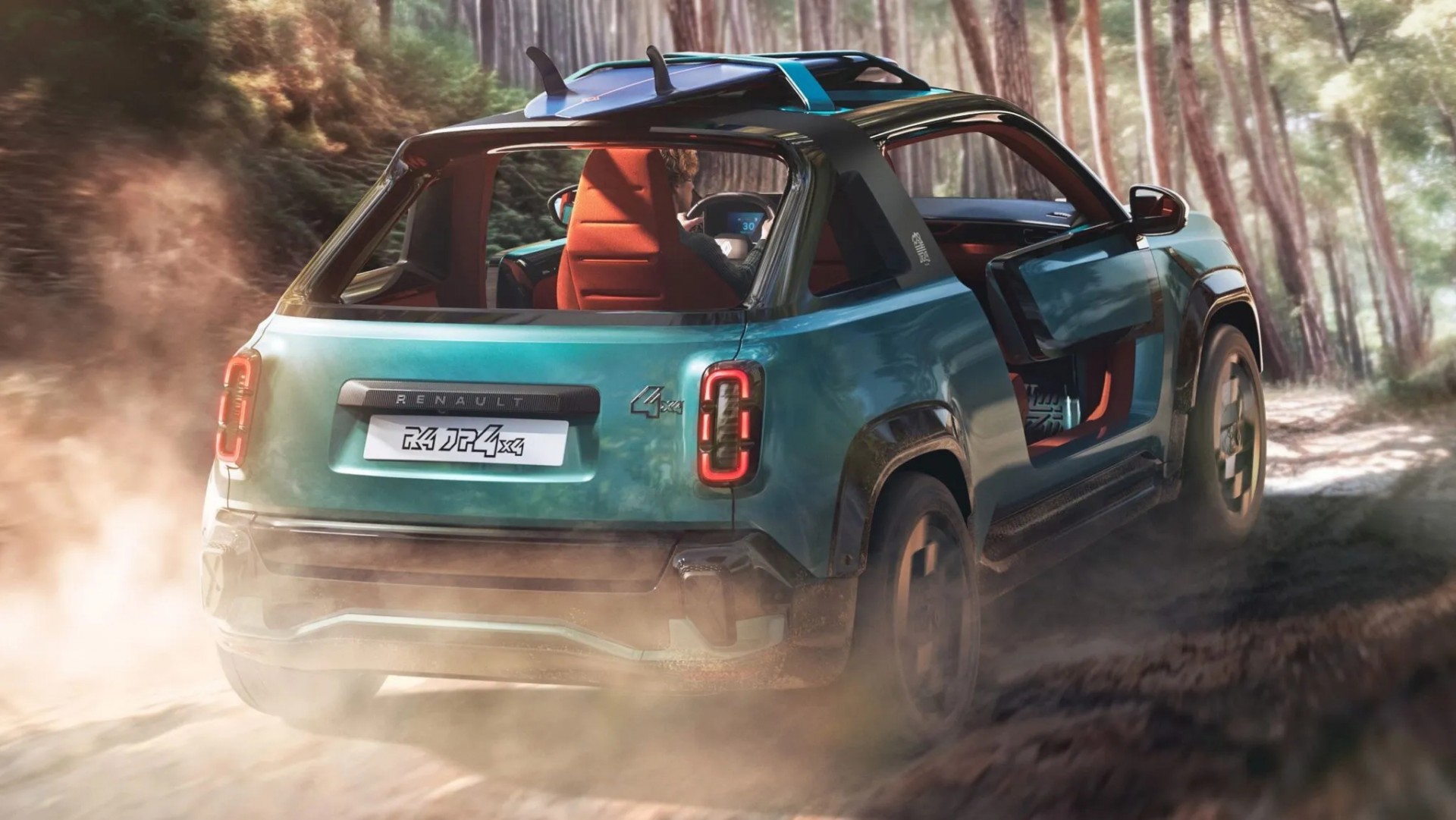 Phía sau của Renault 4 JP4x4 Concept