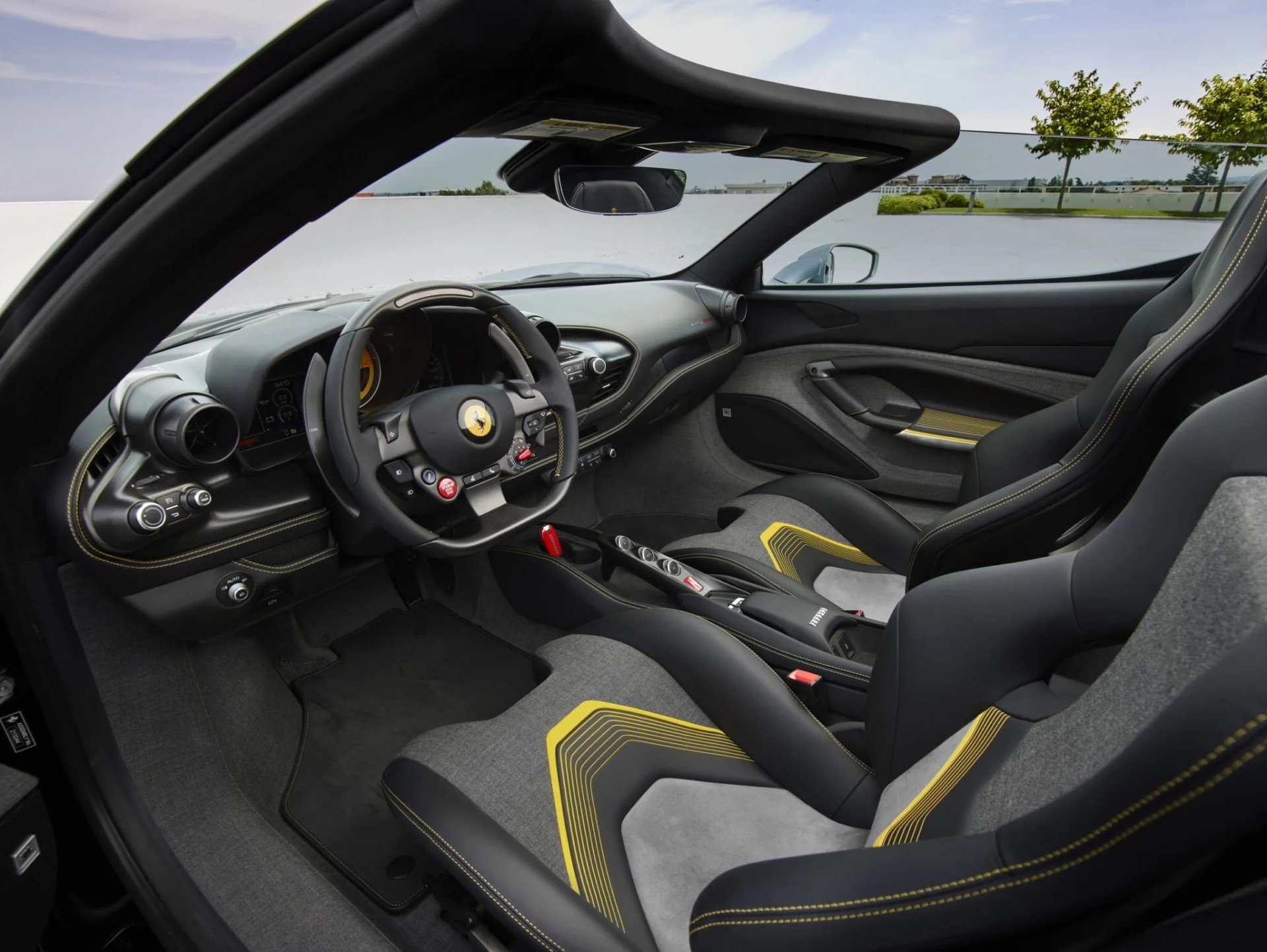 Nội thất của Ferrari HC25