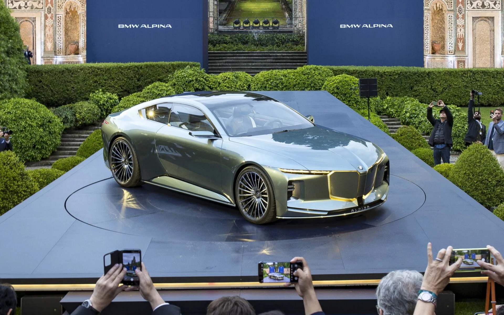 Vision BMW Alpina ra mắt lần đầu tiên tại sự kiện Concorso d’Eleganza Villa d’Este 2026