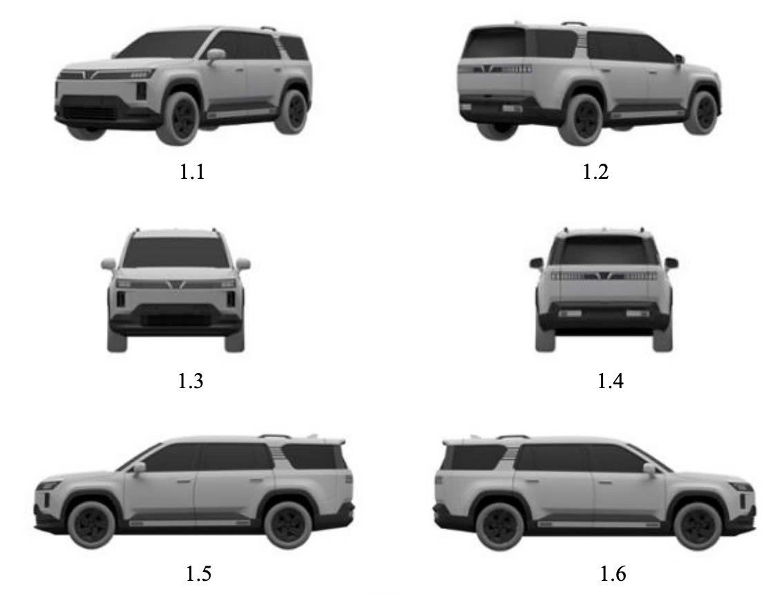 Lộ ảnh hai chiếc SUV VinFast hoàn toàn mới, kích thước lớn như VF 9