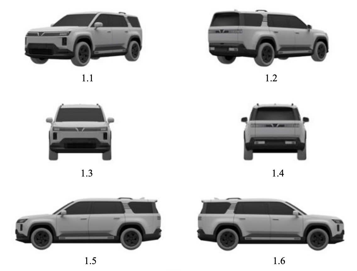Lộ ảnh hai chiếc SUV VinFast hoàn toàn mới, kích thước lớn như VF 9