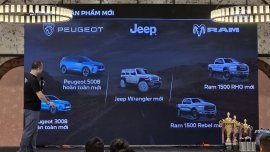 THACO chuẩn bị công bố giá Jeep Wrangler và Ram 1500