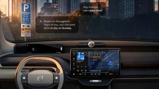 Volvo EX60 có thể “nhìn” đường phố, "trò chuyện" với người lái nhờ Google Gemini AI