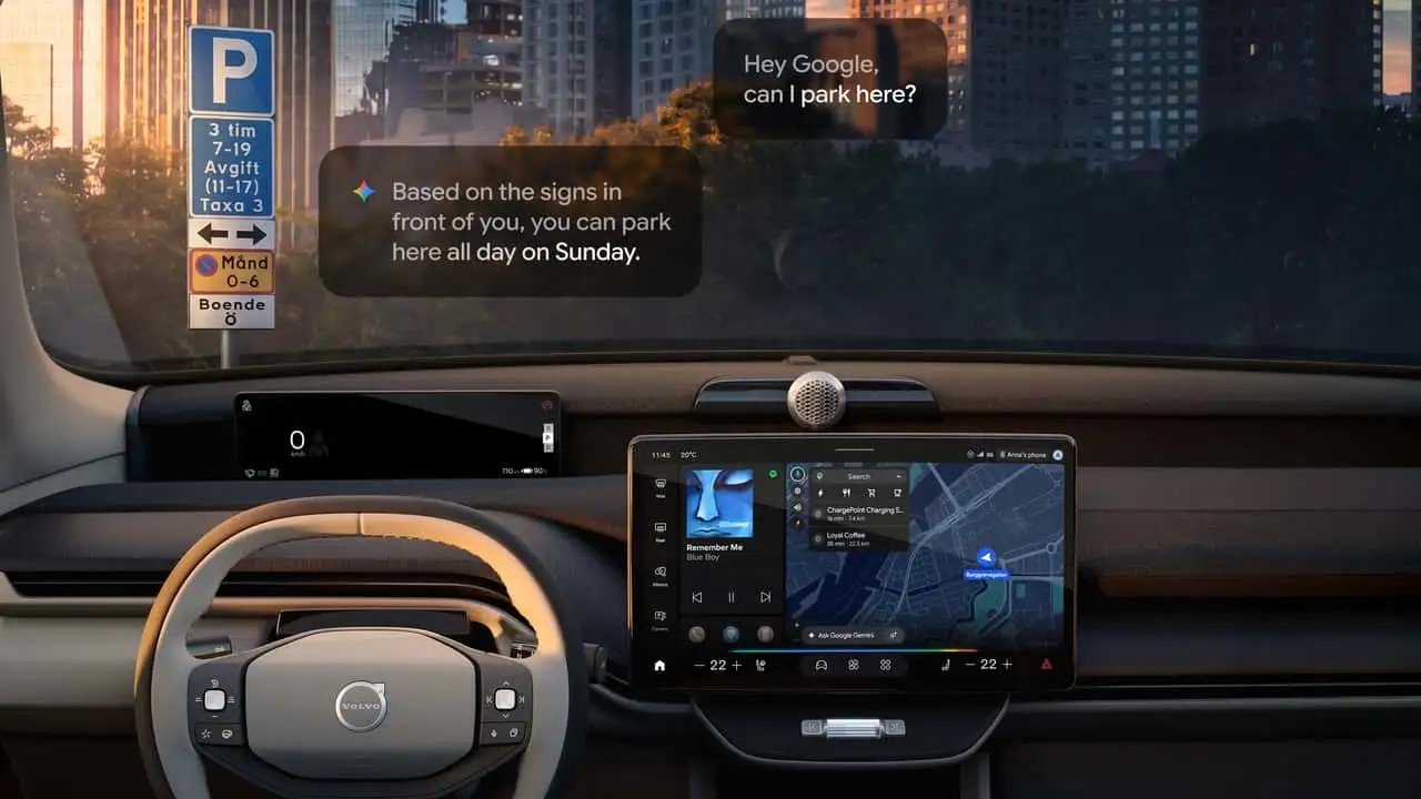 Volvo EX60 có thể “nhìn” đường phố, "trò chuyện" với người lái nhờ Google Gemini AI