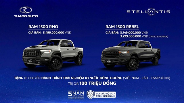 THACO công bố giá xe Jeep và Ram: Rẻ hơn hẳn so với nhà phân phối cũ