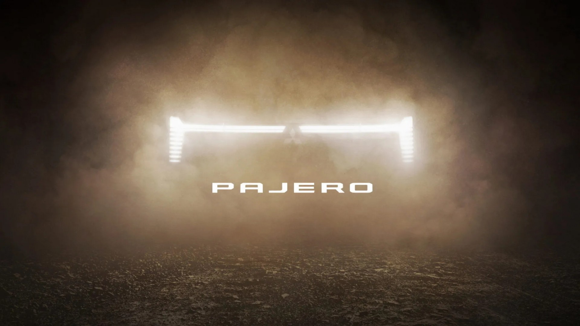 Hình ảnh nhá hàng mẫu Mitsubishi Pajero thế hệ mới