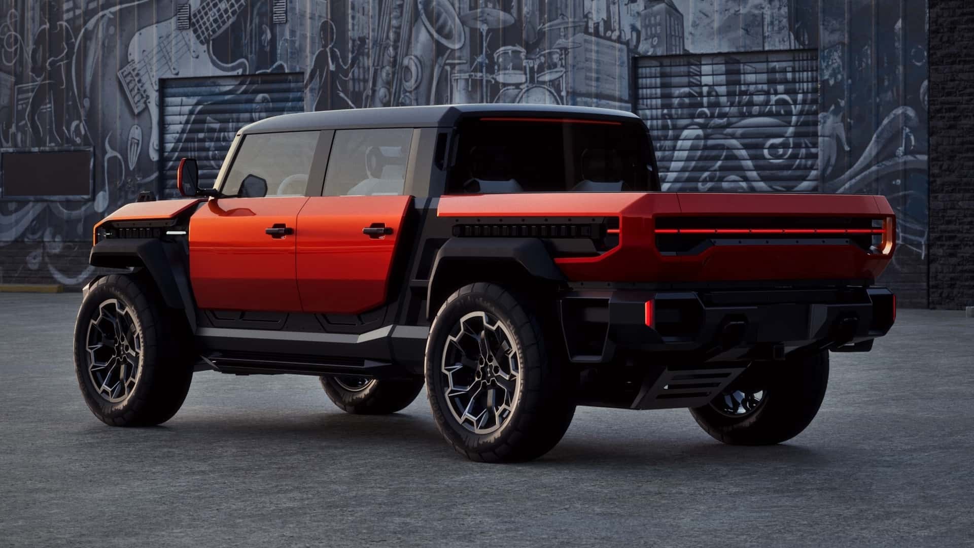 GMC giới thiệu bộ đôi concept Hummer X SUV và Pickup với cả tá công nghệ mới