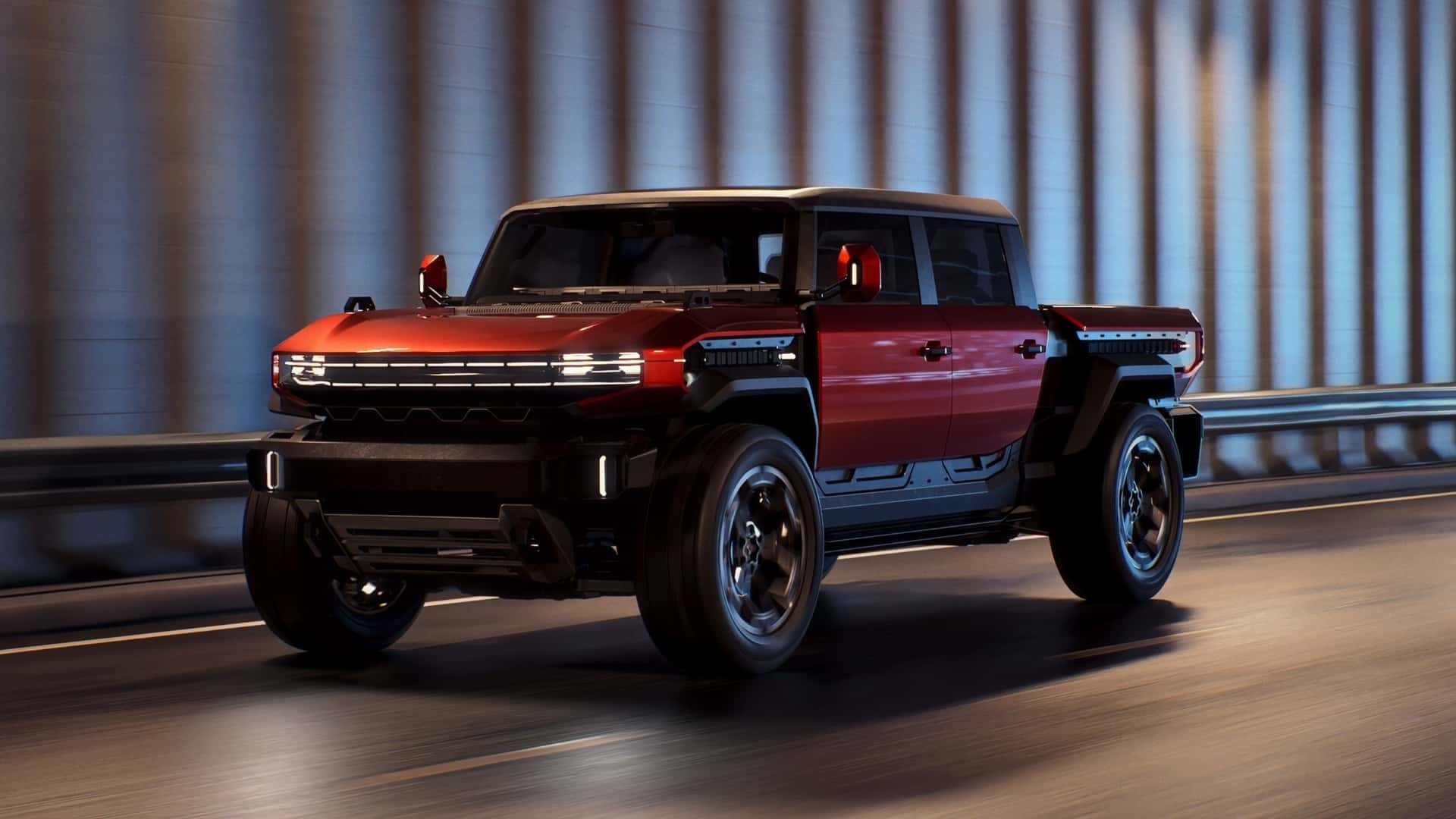 Mẫu concept GMC Hummer X Pickup