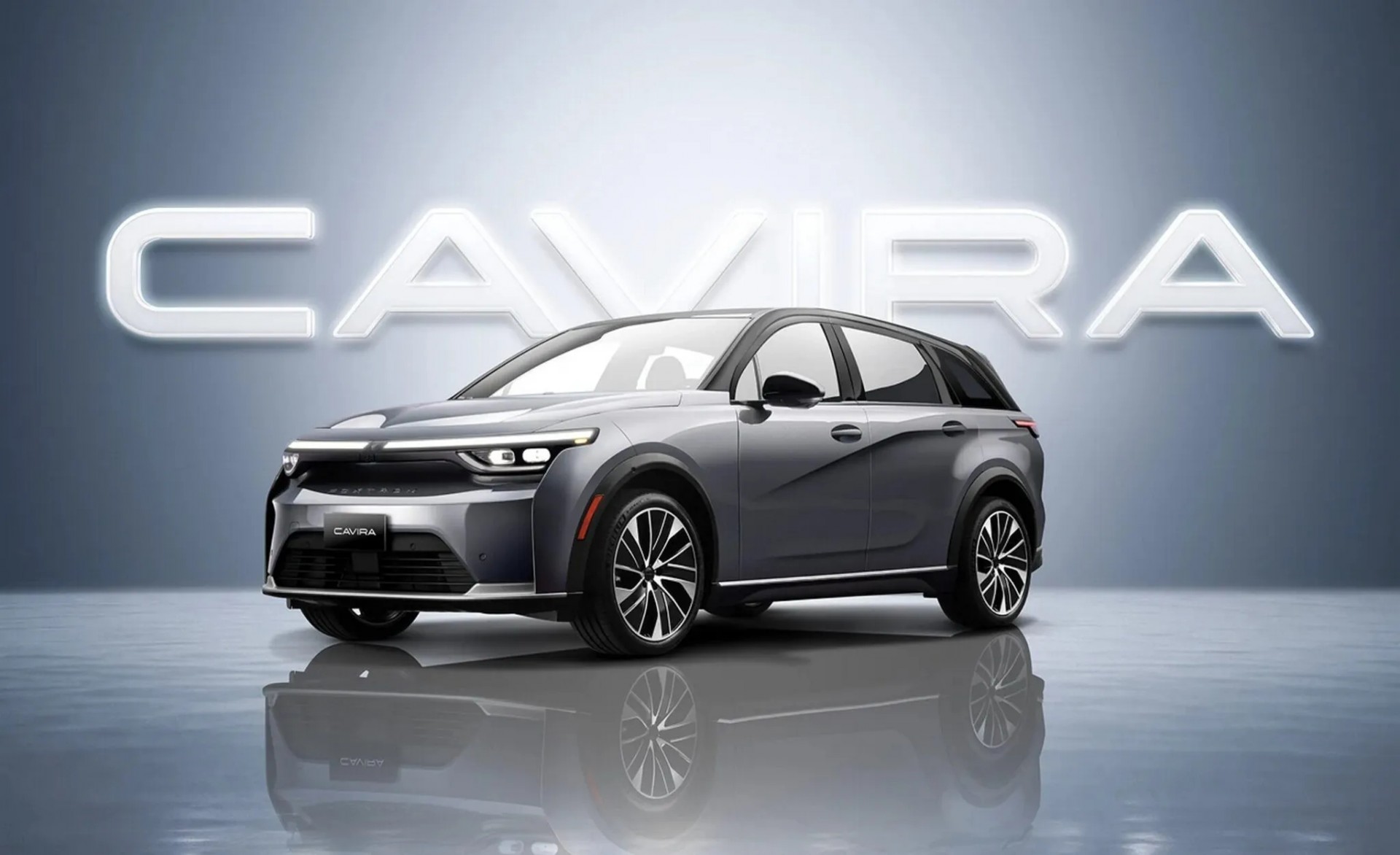 Phía trước của Foxtron Cavira
