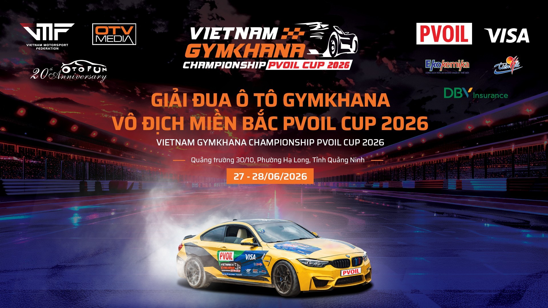 PVOIL VGC Miền Bắc 2026: Vì sao Gymkhana là môn thể thao tốc độ dễ tiếp cận khán giả Việt? PVOIL VGC Miền Bắc 2026: Vì sao Gymkhana là môn thể thao tốc độ dễ tiếp cận khán giả Việt?