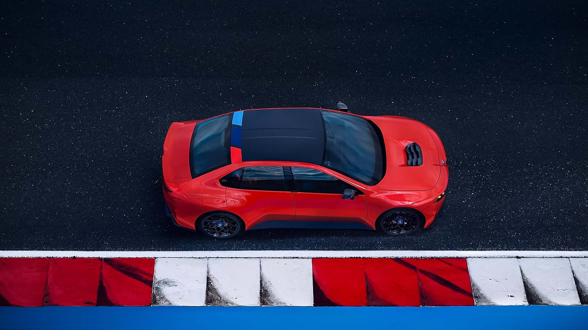 BMW hé lộ bản xem trước của M3 thuần điện đầu tiên với 4 mô-tơ mạnh tới nghìn mã lực Phía trên của BMW M Concept Neue Klasse