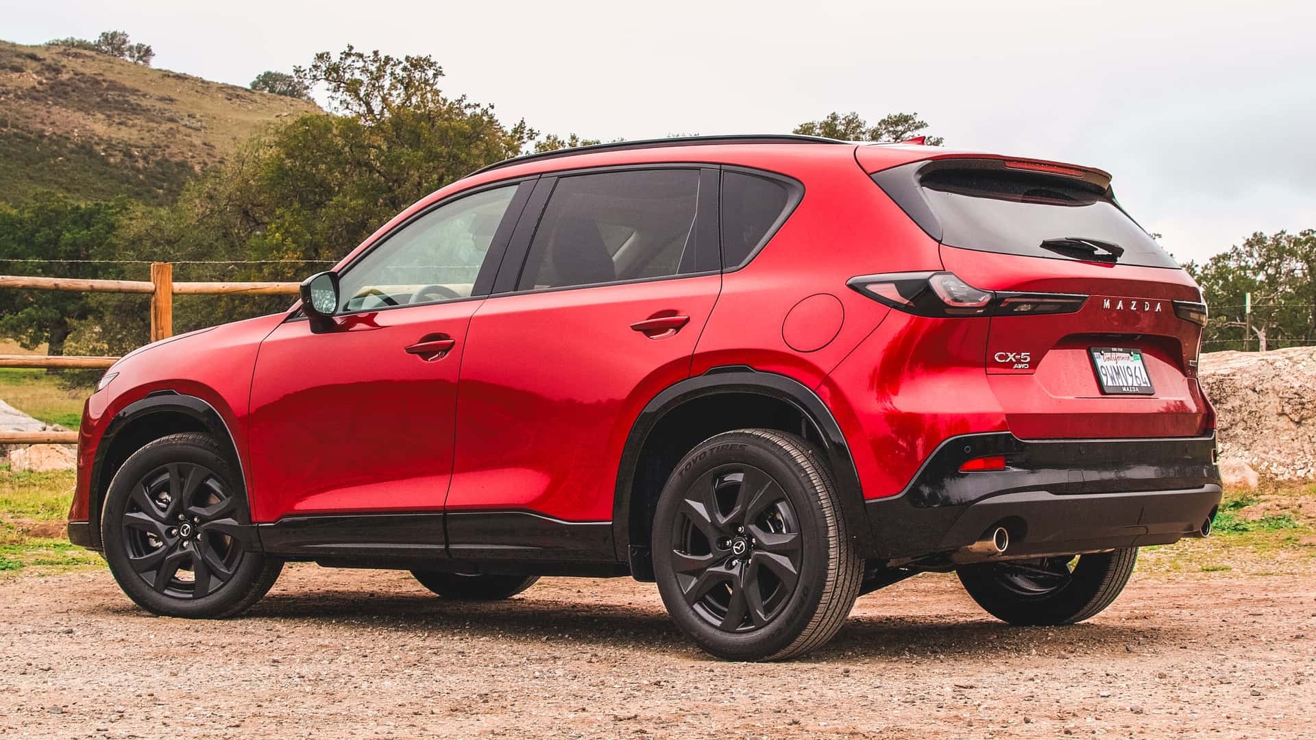 Phía sau của Mazda CX-5 thế hệ mới