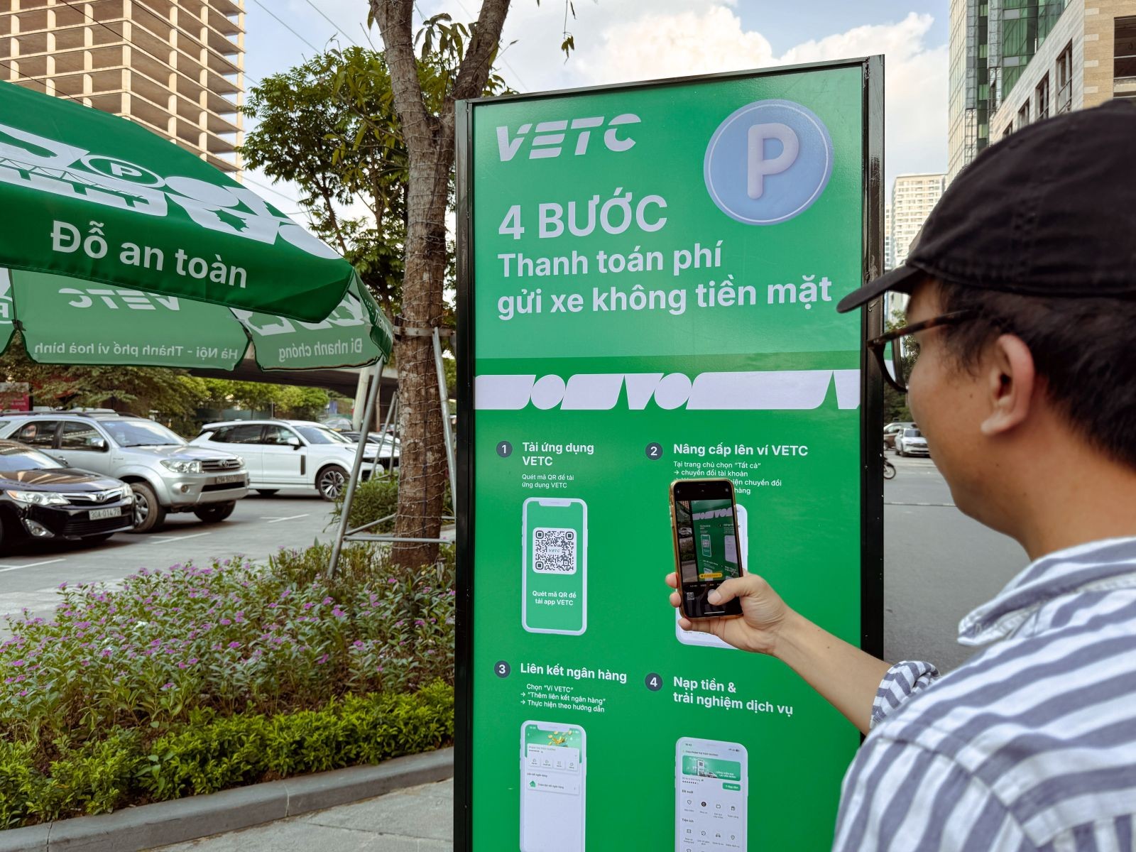 Từ 1/7/2026, thu phí điện tử không dừng tại 100% bãi đỗ xe tại Hà Nội