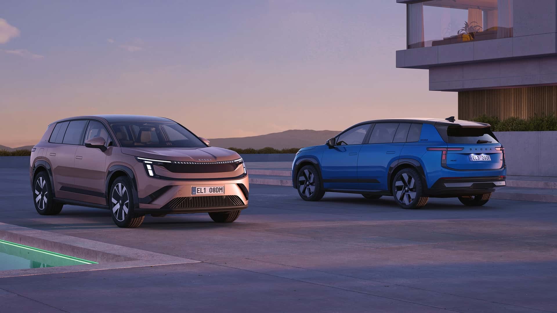 SUV điện ba hàng ghế Skoda Peaq 2026 chính thức ra mắt