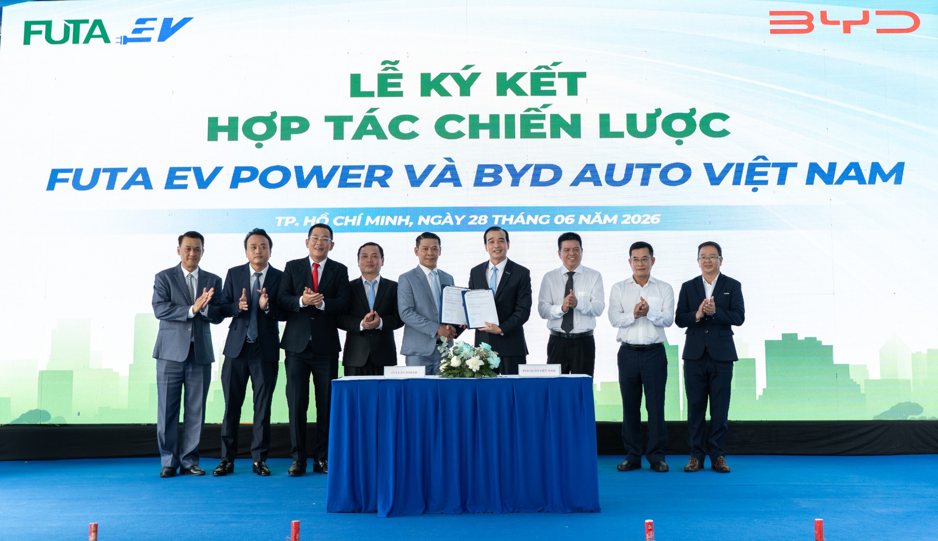 BYD bắt tay FUTA EV Power phát triển trạm sạc, người dùng xe điện sắp bớt nỗi lo lớn?
