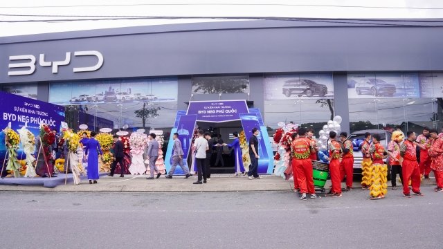 BYD mở showroom 4S tại Phú Quốc, đón nhu cầu xe điện cho du lịch xanh