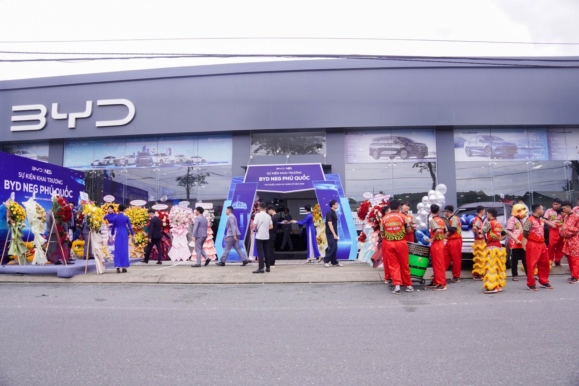 BYD mở showroom 4S tại Phú Quốc, đón nhu cầu xe điện cho du lịch xanh