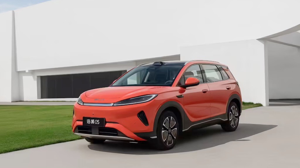 BYD Sealion 05 đăng ký kiểu dáng tại Việt Nam