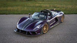Hennessey Venom F5-M ra mắt: Hypercar Mỹ mạnh 2.031 mã lực với hộp số sàn hiếm có