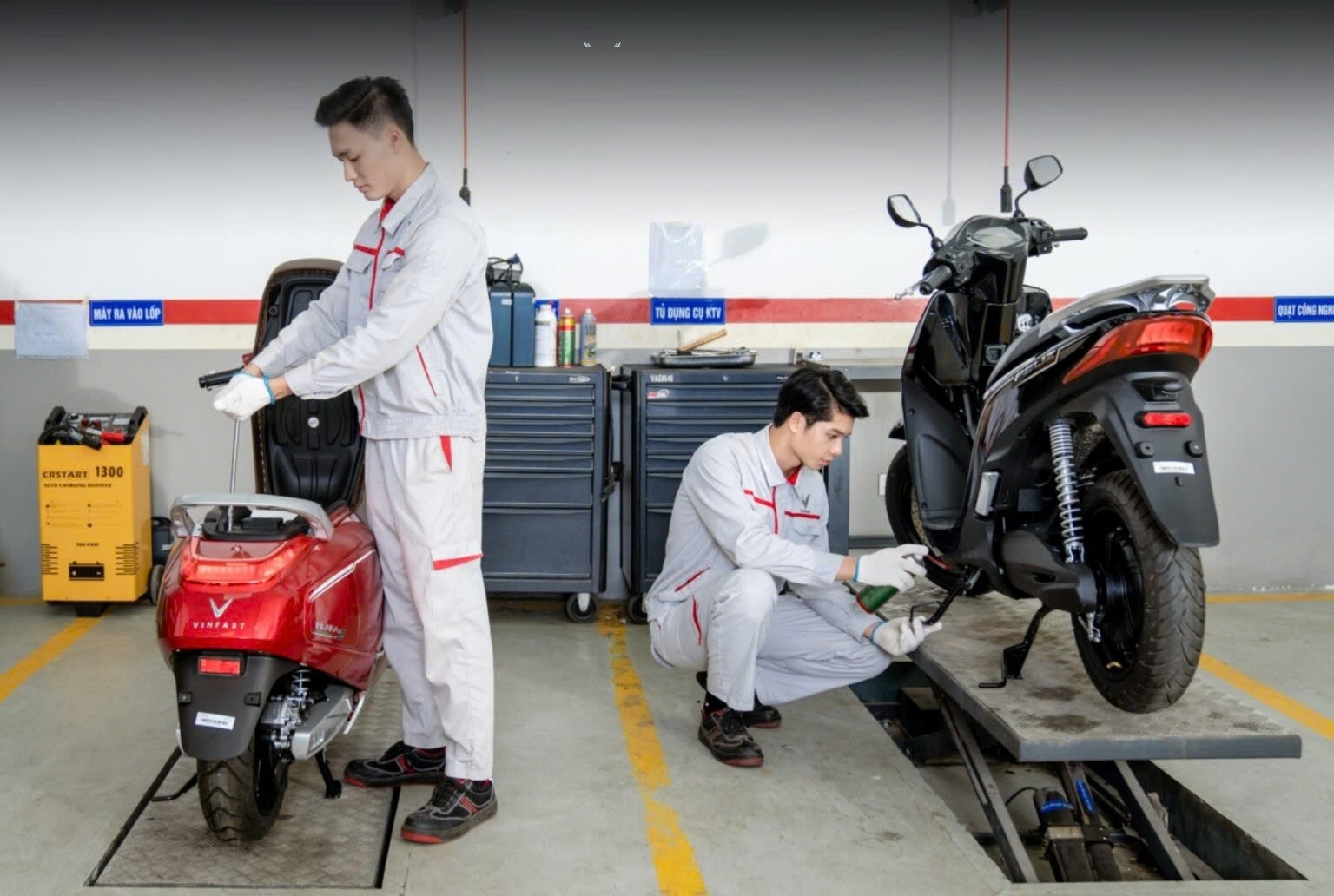VinFast 'tặng' ưu đãi trị giá 600.000 đồng cho khách mang xe máy đến bảo dưỡng tại xưởng dịch vụ chính hãng