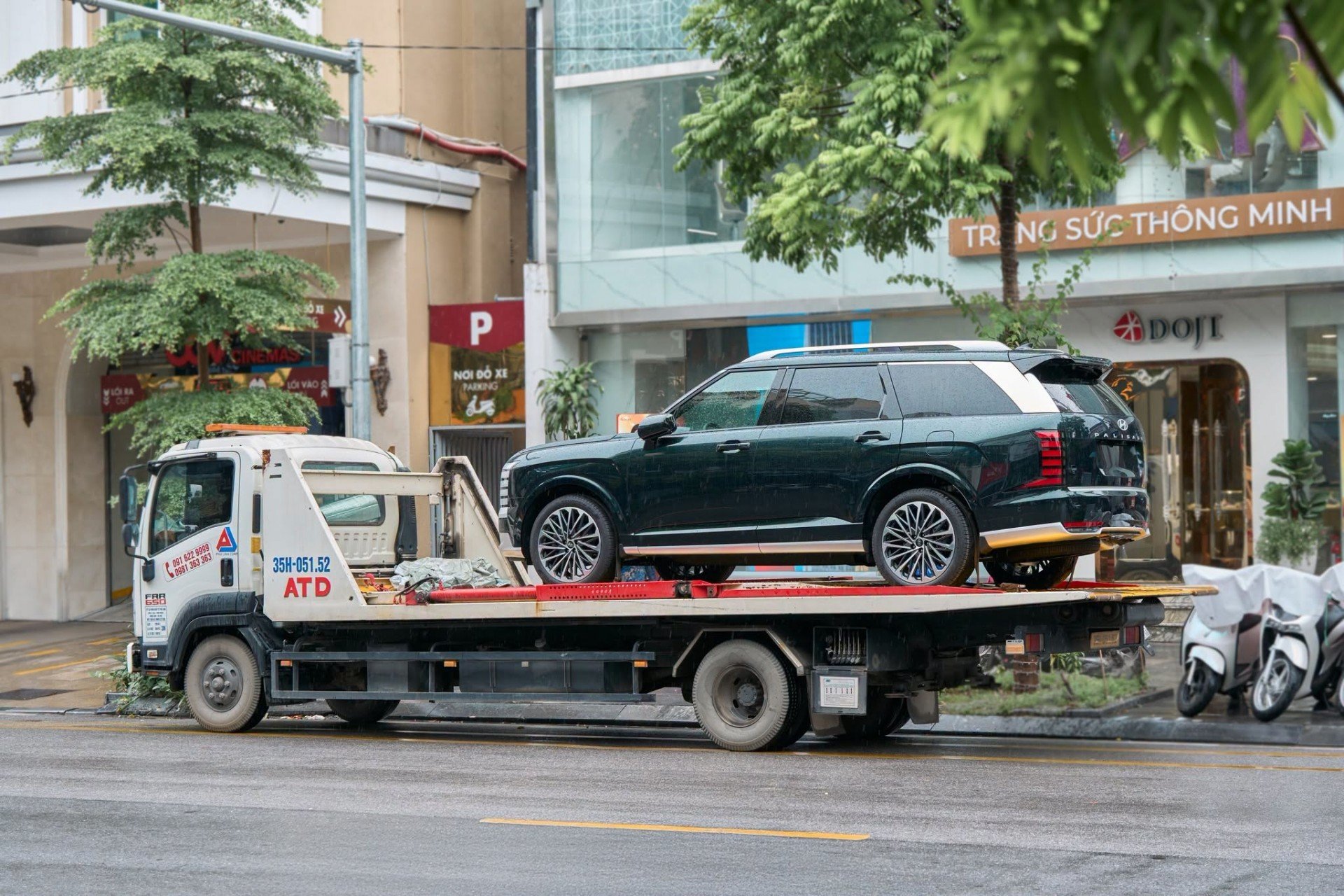 Bắt gặp Hyundai Palisade Hybrid hoàn toàn mới tại Việt Nam