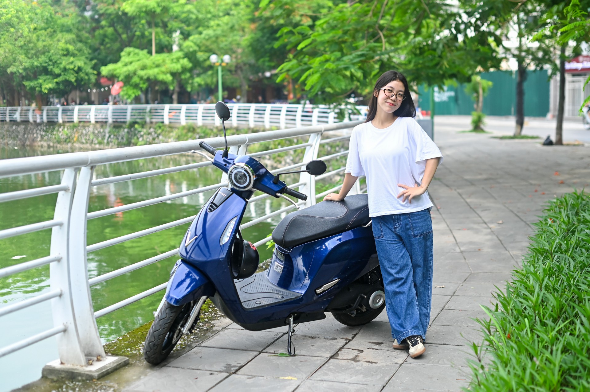 VinFast Evo 200, chiếc xe đầu đời đưa nữ sinh vào giảng đường đại học