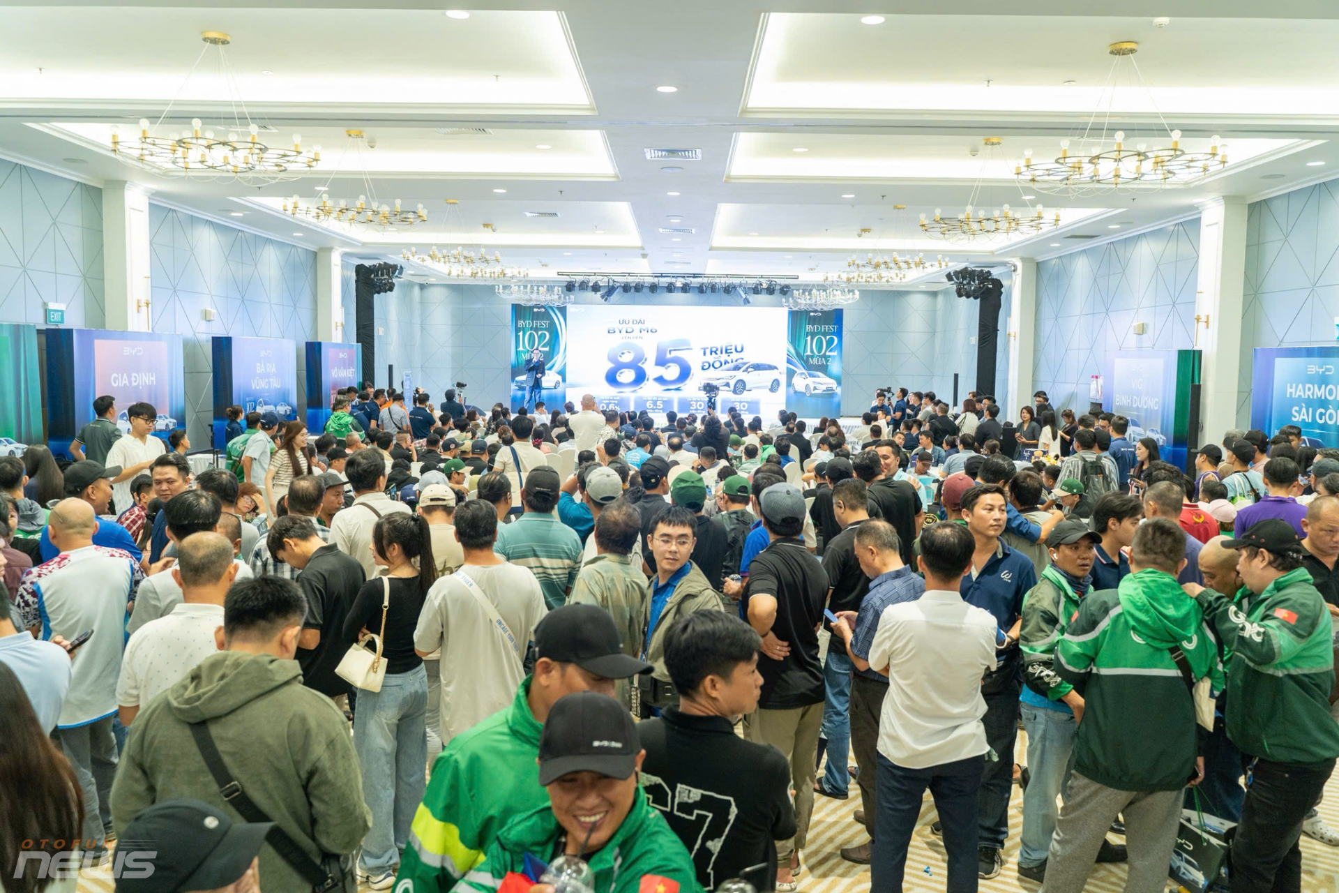BYD Fest 102 Mùa 2 mở rộng hệ sinh thái xe năng lượng mới cho tài xế dịch vụ