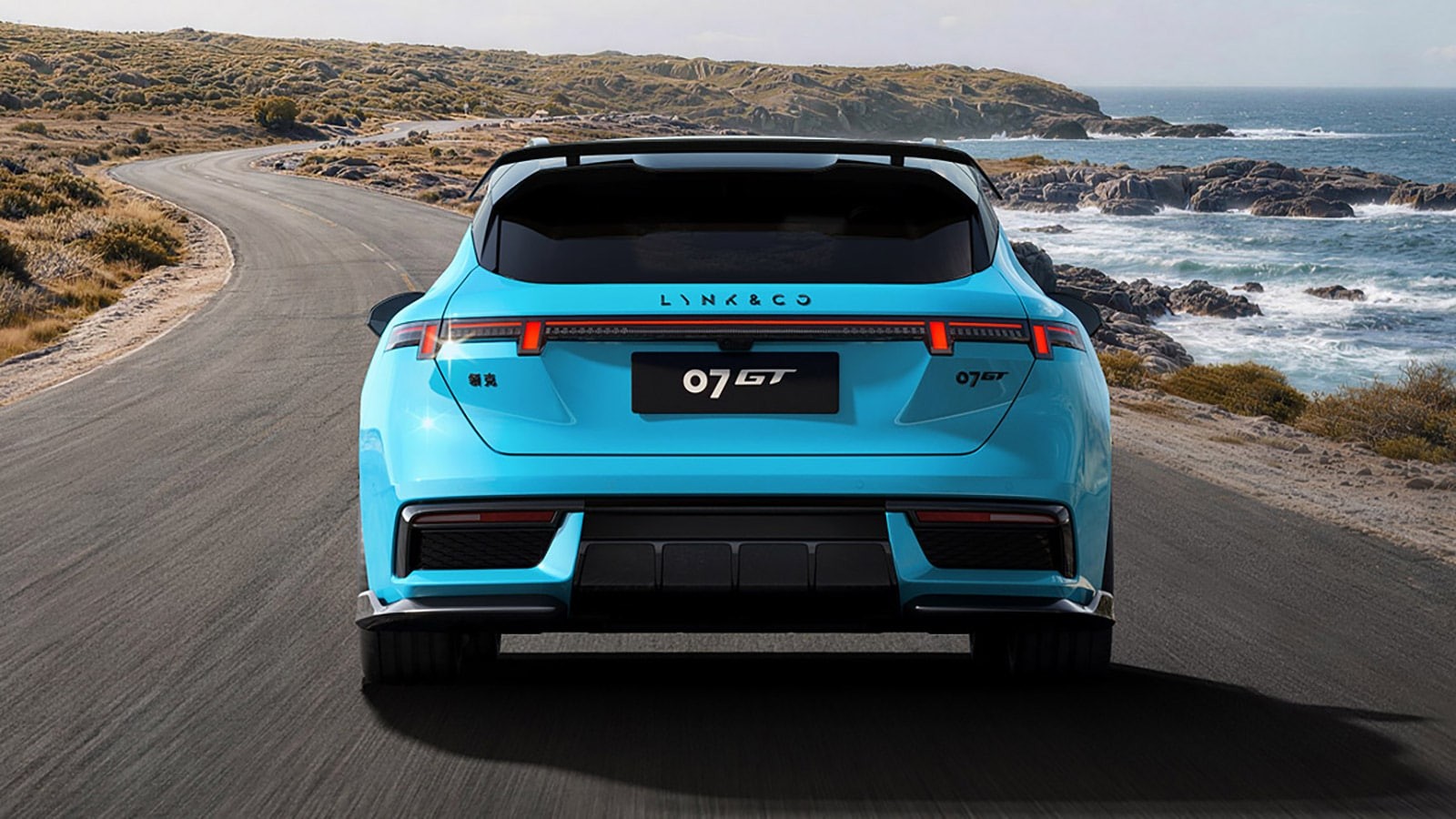 Lynk & Co ra mắt mẫu PHEV 07 GT kiểu dáng wagon, giá khởi điểm 613 triệu đồng Phía sau của Lynk & Co 07 GT
