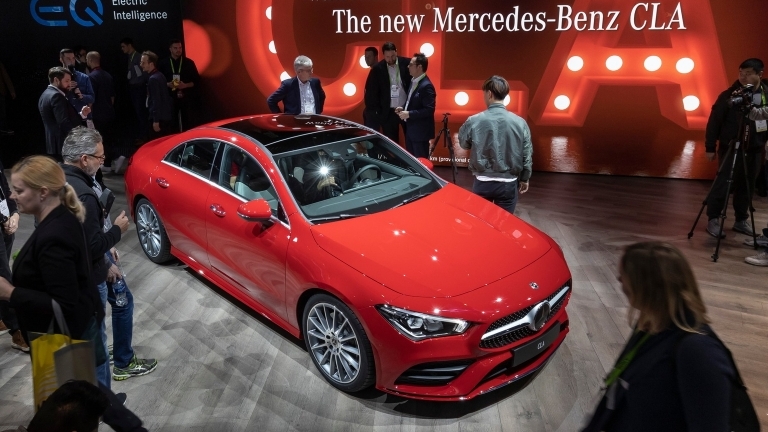 Mercedes-Benz CLA thế hệ thứ hai ra mắt tại CES 2019