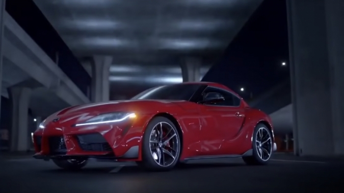 Toyota Supra 2020 lộ ảnh và clip "full không che" qua quảng cáo trên Twitter
