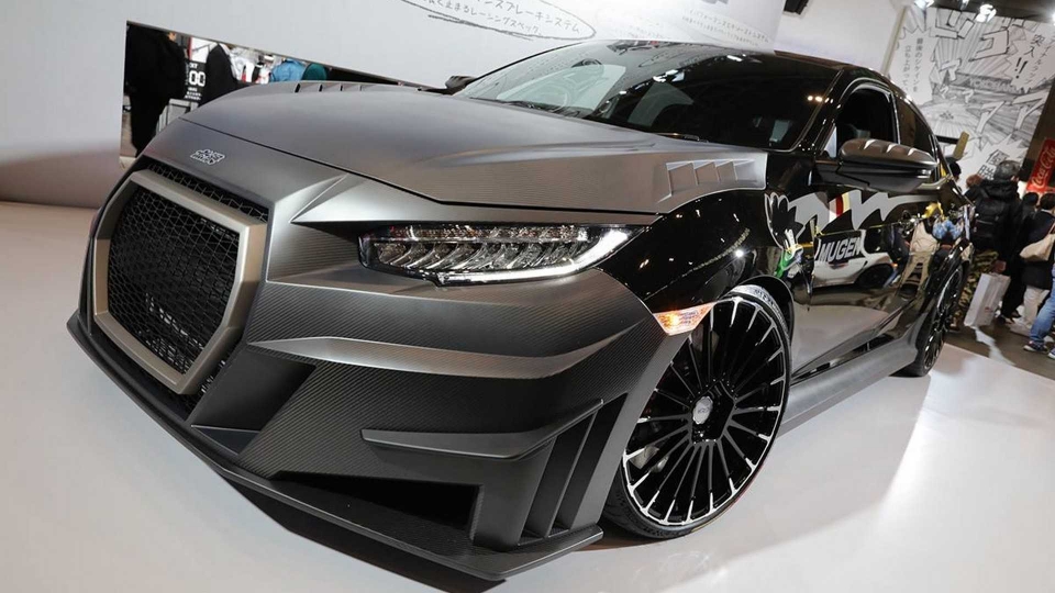 mugen tung ra goi do nhu transformer cho honda civic