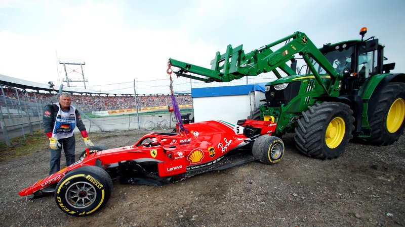 Ferrari Sf90 Lỗi Kỹ Thuật Khiến Sebastian Vettel Gặp Nạn Trước Thềm Mùa  Giải F1 2019 | Otofun News