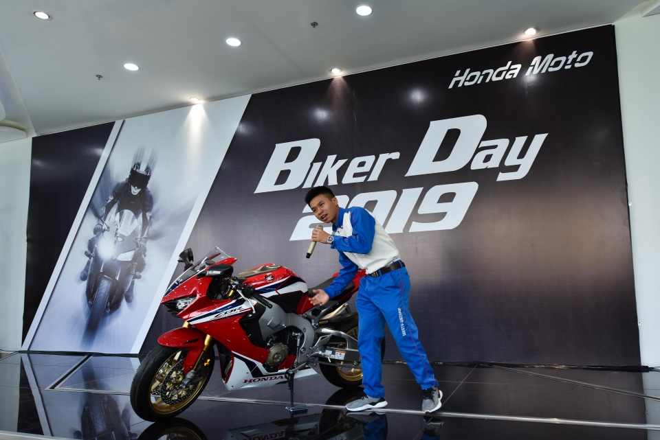 honda to chuc ngay hoi trai nghiem motor phan khoi lon biker day 2019