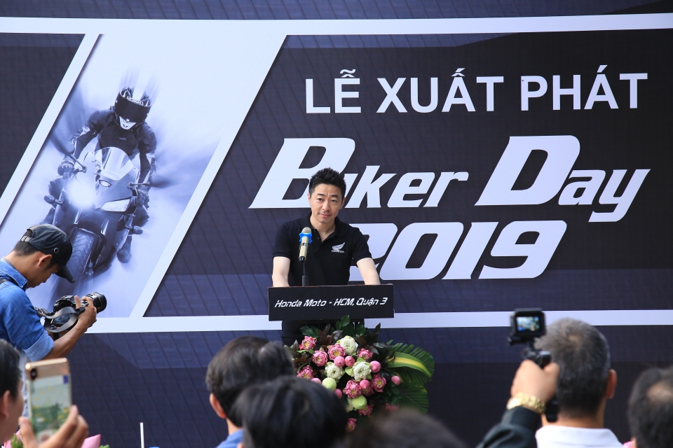 honda to chuc ngay hoi trai nghiem motor phan khoi lon biker day 2019