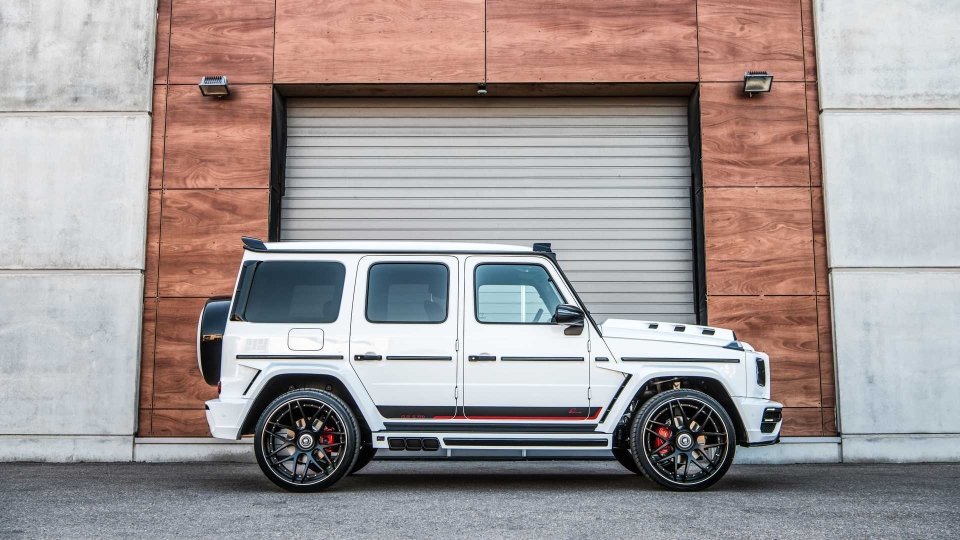 mercedes benz g63 amg do 6 ong xa sieu co bap cua lumma design