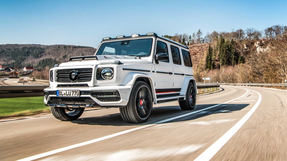 mercedes benz g63 amg do 6 ong xa sieu co bap cua lumma design