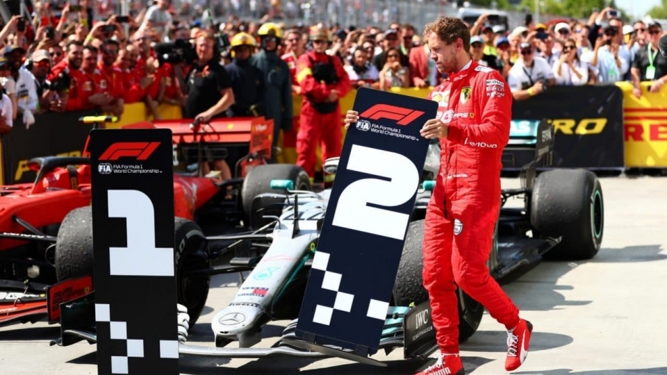 F1 2019 - Canadian GP: Vettel cán đích đầu, Hamilton vẫn nhất chặng