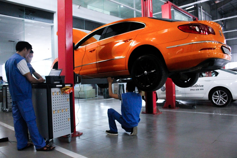 volkswagen thai nguyen chinh thuc di vao hoat dong