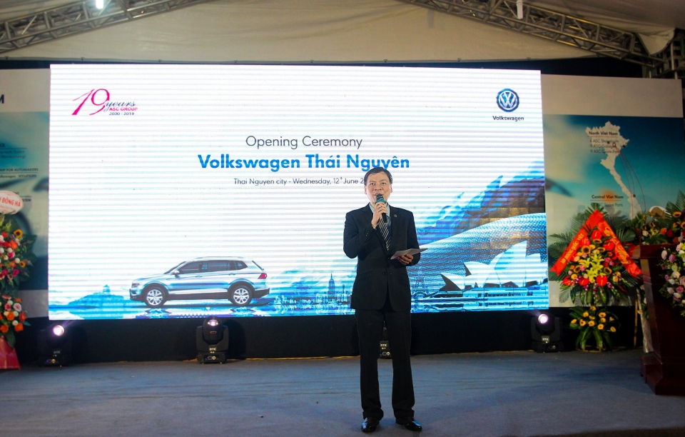 volkswagen thai nguyen chinh thuc di vao hoat dong
