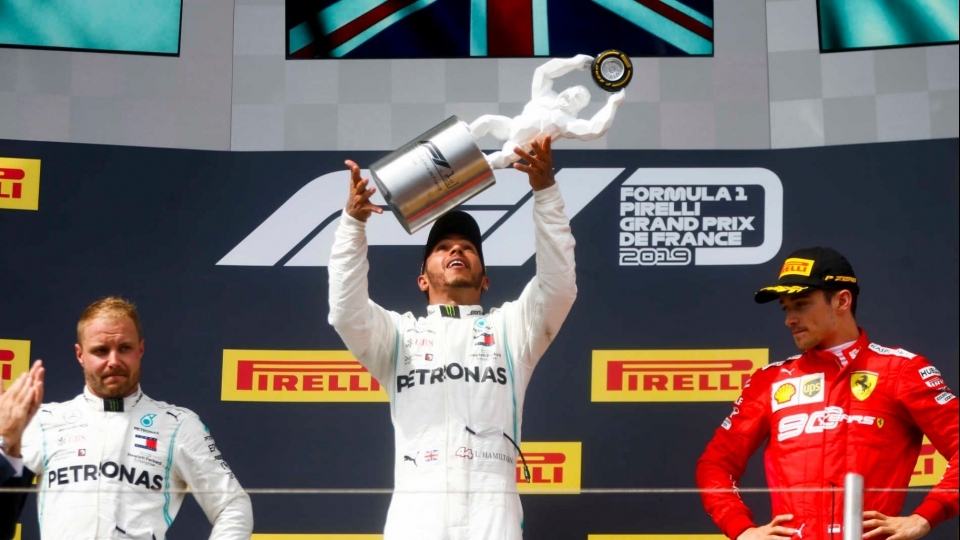 F1 2019 France GP: Hamilton và Mercedes "vô đối"