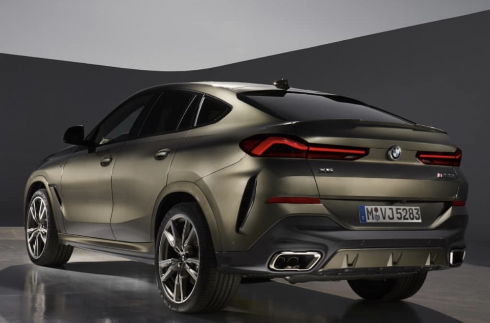 bmw x6 2020 lo anh truoc ngay ra mat voi thiet ke luoi tan nhiet co