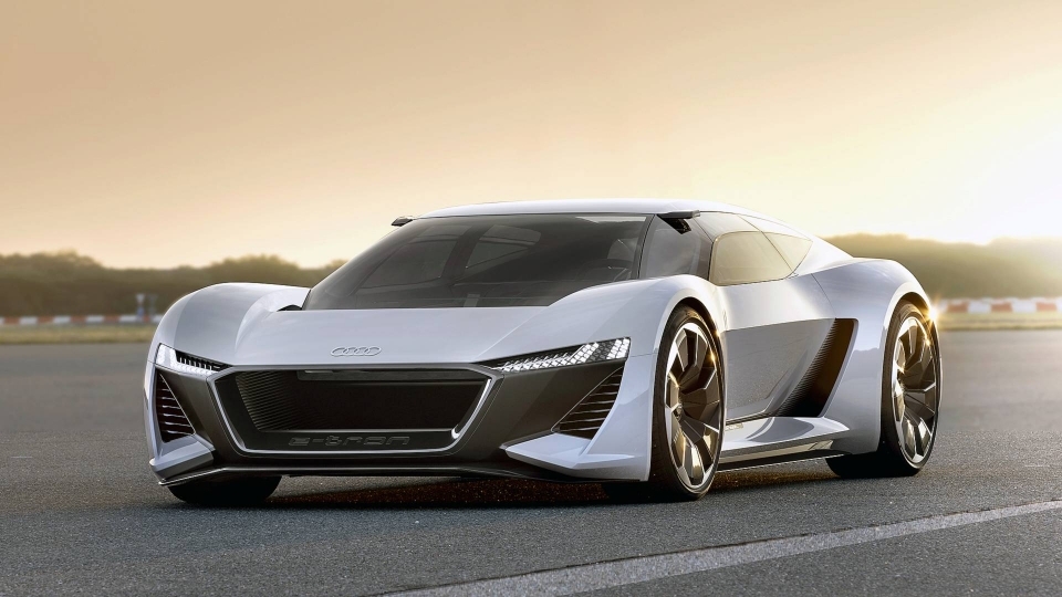 Audi giới thiệu xe điện PB18 E-Tron concept có khả năng tăng tốc siêu nhanh