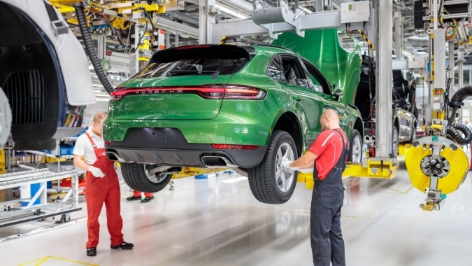 Chiếc Porsche Macan 2019 đầu tiên đã được xuất xưởng