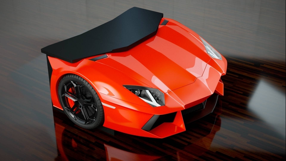 Bàn làm việc giá hơn 700 triệu đồng phong cách Lamborghini Aventador