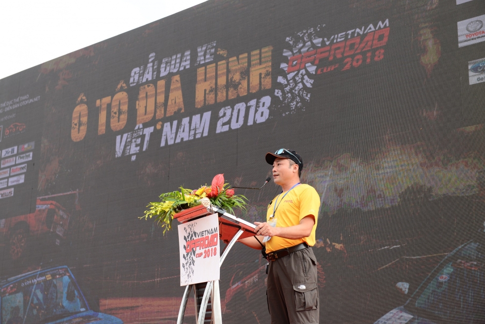 voc 2018 giai dua xe o to dia hinh lon nhat viet nam chinh thuc khai mac