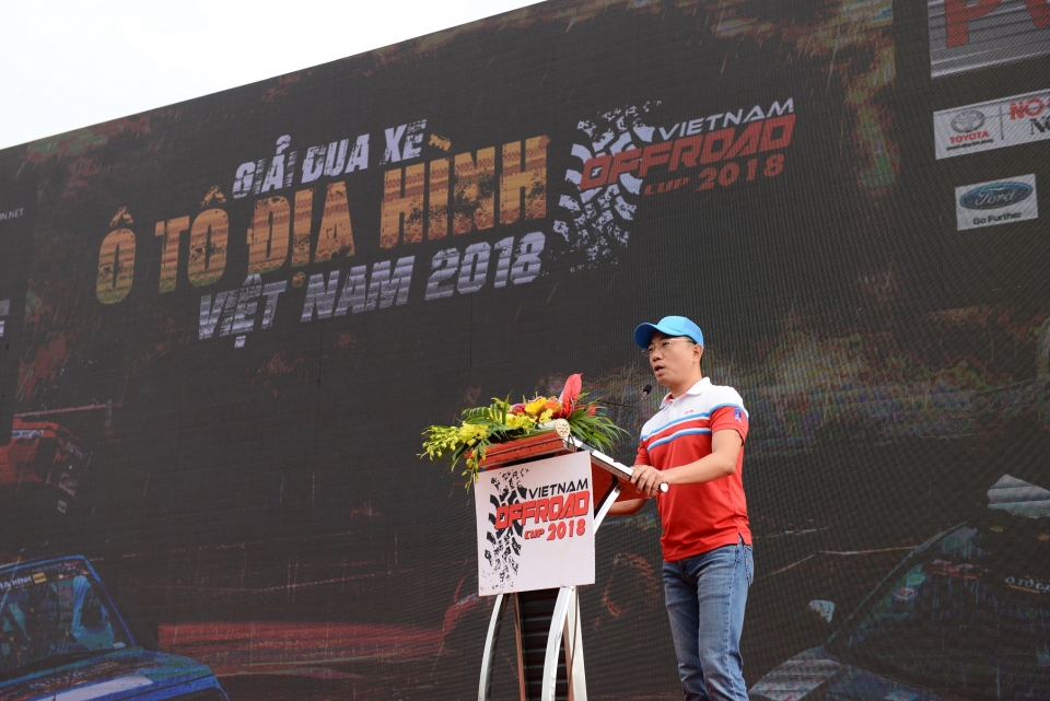 voc 2018 giai dua xe o to dia hinh lon nhat viet nam chinh thuc khai mac