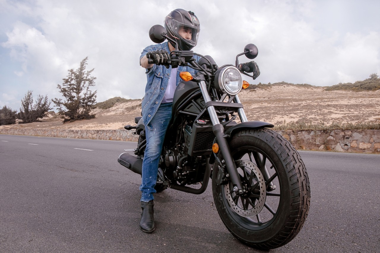 honda rebel 300 co phien ban mau moi nhap khau nguyen chiec tu thai lan