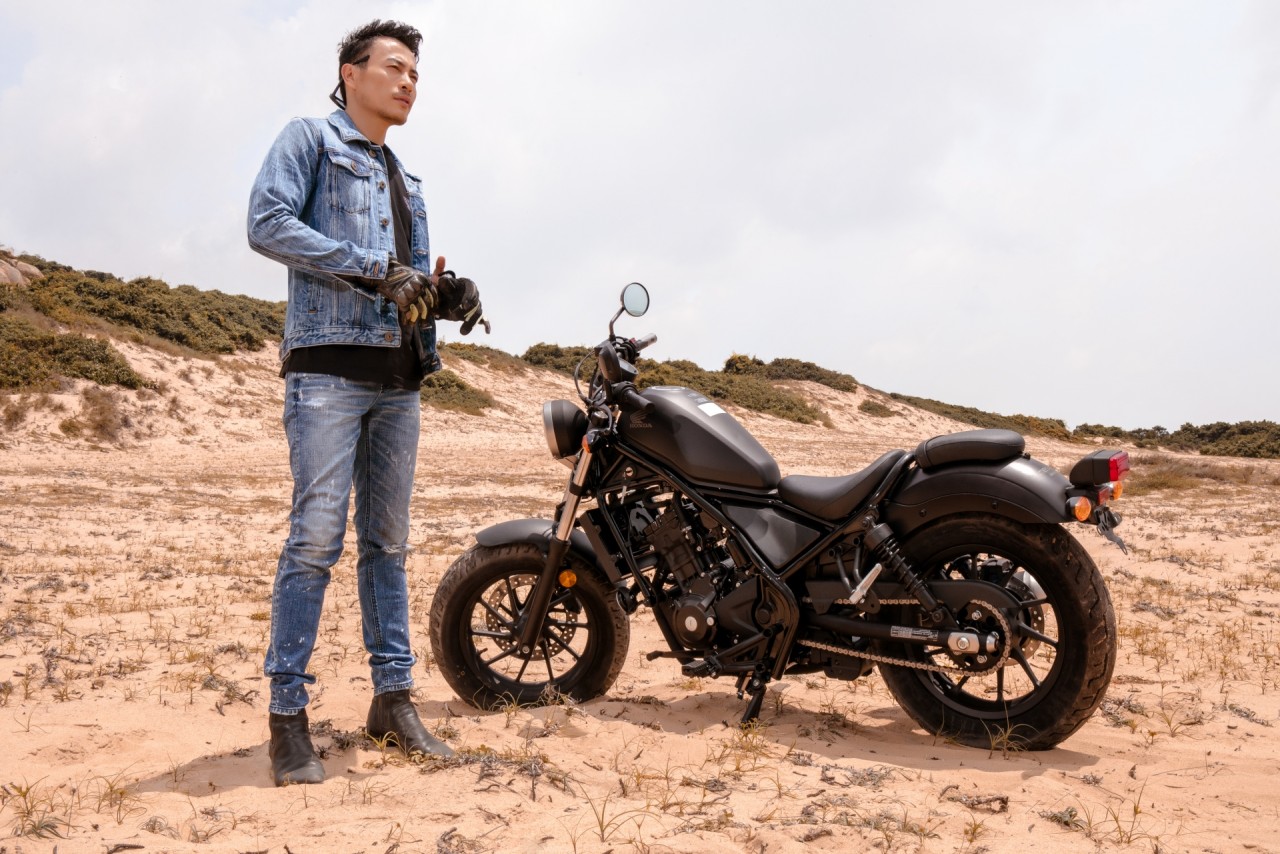 honda rebel 300 co phien ban mau moi nhap khau nguyen chiec tu thai lan